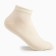 Women's socks shortened, milk color, size 23-25 ​​(37-40)