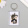 Acryl keychain "Snake with flowers" 3.5x5 cm