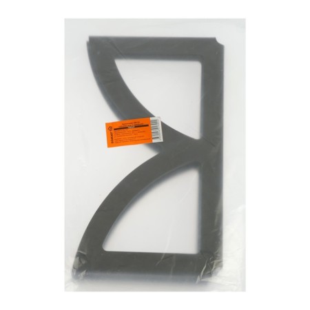 Delta bracket, double, fashion 2, 145x255, 2 pcs, black color-4