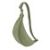 Female bag, artificial leather, green 40x15x12 cm