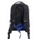 Youth backpack 39 x 26 x 19 cm, Grizzly, ergonomic back, laptop department, black/blue