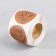 Stick Paper "Thank you" craft d = 3.8 cm 252 pcs in roll