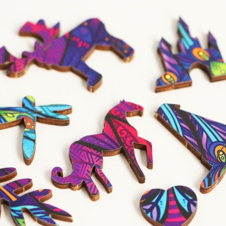 Figure puzzles "Fairytale owl"-7