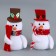 Soft toy "Snowman", 17 cm, species mix