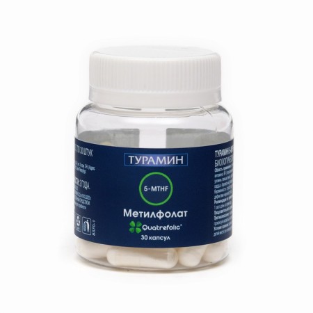 Turaramin 5-MTHF methylphulatory, 30 capsules of 0.3 g-1