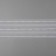 Curtain tape, organza, 7 cm, 50 ± 1 m, transparent color