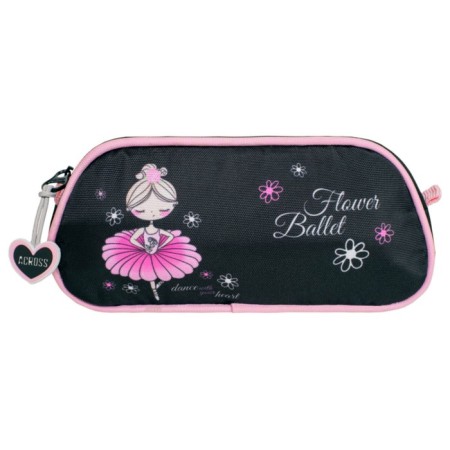School backpack by Ergon. Spray Across 178 35*26*14 Virgo + Pen, Burner Cher/Rose 24-178-7-7
