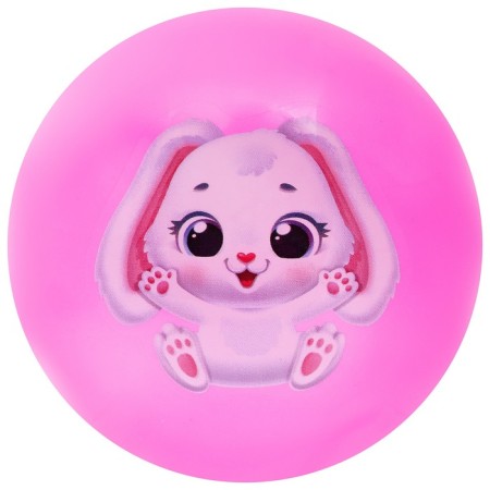Children's ball zabiaka "Bunny", d = 22 cm, 60 g, color mix-6