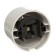 Bironi socket, with salary, plastic, white