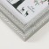 Photo frame plastic 10x15 cm "Double braid" gray 17.4x12.5x1.1 cm