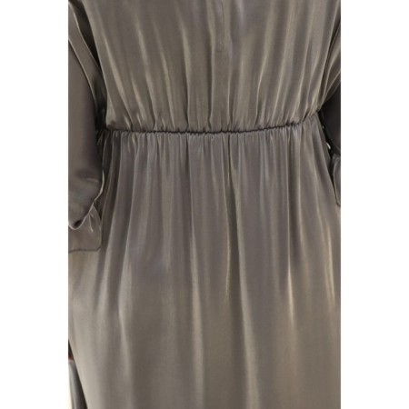 Women's dress, size 56, gray color-8