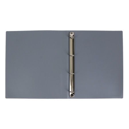 Folder on 4 rings A4, Calligrata, 25 mm, 500 μm, gray-4