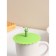 Silicone lid Silicone share "caterpillar", d = 10 cm, green color