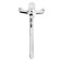 ACCOONA bathtub mixer A87150, single -leaf, chrome