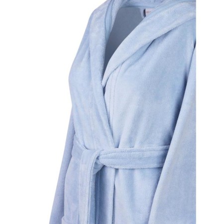 Terry dressing gown "Shanti", size m, blue color-2