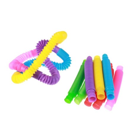 Antistress toy Pop Tubes, set 12 pcs., Mix color