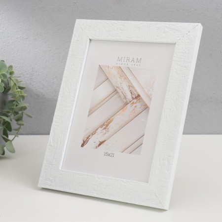 Photo frame Plastic "Mira" 15x21 cm, 651561-6, (plastic screen)-1
