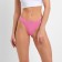 Panties female thongs, pink color, size 44 (s)