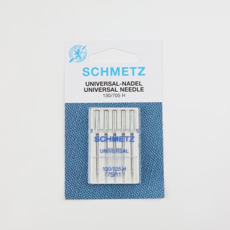 Needles for household sewing machines, universal, No. 75, 5 pcs-3