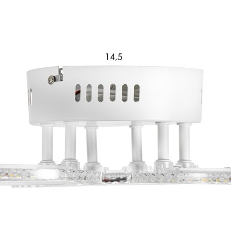 The chandelier is LED DIM. RIFlesso DU 3 modes 42W white Ø43.5x7.5cm Ritter-8