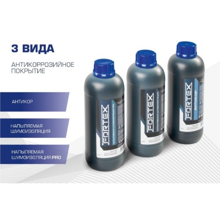 Noise insulation for the car Sprayed Fortex Pro, C.5507-6