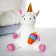Soft toy "Unicorn", with ice cream
