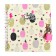 Gift notebook, 45 sheets, line, on the castle, on the crest, pineapples (13x13.5cm)