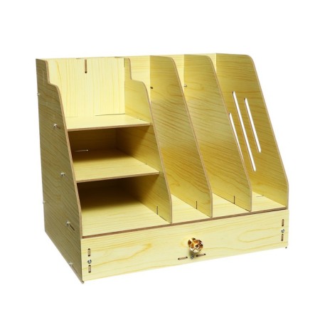 Organizer-stand table, DEVENTE. Woodfort, 32.6 x 23.9 x 29.1 cm, MDF, cardboard box-1