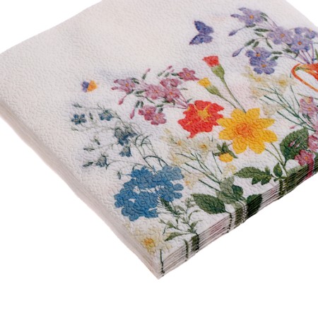 Two -layer -layer “field flowers” ​​wipes, 33x33 cm, set 20 pcs.-4