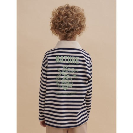 Polo-flooring for a boy Pelican, height 146 cm, dark blue color-1