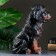 Pigpine "Rotweiler Puppy" 28x20cm