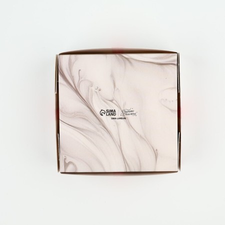 Box for sweets "Best Gift", 10.5 x 10.5 x 3.5 cm, New Year-3