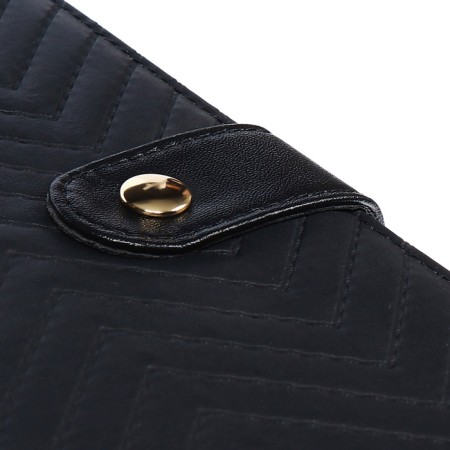 Lotted diary, A5, 136 sheets, leatherette, Devente.elizabeth, a solid cover with foam rubber, a snoop, perforation, lies, a block 70%, black-5