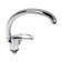 Accoona A4040 kitchen mixer, one -leaf, with nut, silumin, chrome