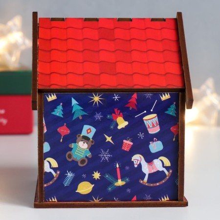 Tea house "Fairy Tale" 10.5x9.5x12 cm-2