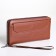 Male purse-clate on a zipper, redhead color