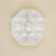 Ceramic Ceramic Sl Home stand “Easter rabbits”, 19 × 9 cm, 8 cells, white color