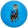 Children's ball zabiaka, d = 22 cm, 60 g, color mix