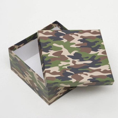 A set of boxes 10 in 1 Militari 2, 25.5 x 25.5 x 13 - 7 x 7 x 4 cm-3