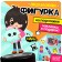 Figure on the stand “Toki Side: Nari” with stickers, acrylic, 7.3 cm