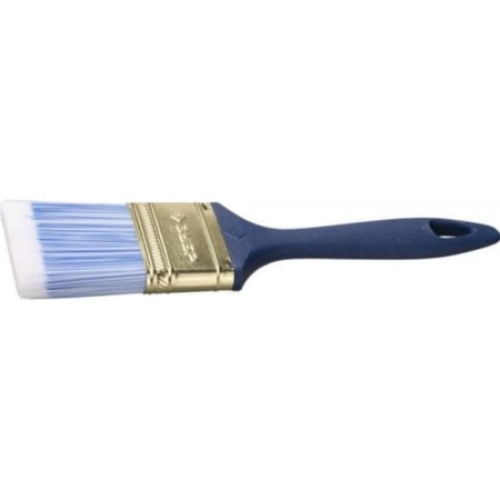 Brush flat bison 4-01013-075, artificial bristles, plastic pen, 75mm