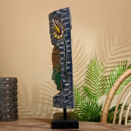 Souvenir "Head of Buddha" Albezia 50 cm-2