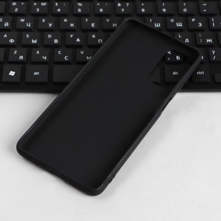 Pero cover for Samsung M52, silicone, black-2
