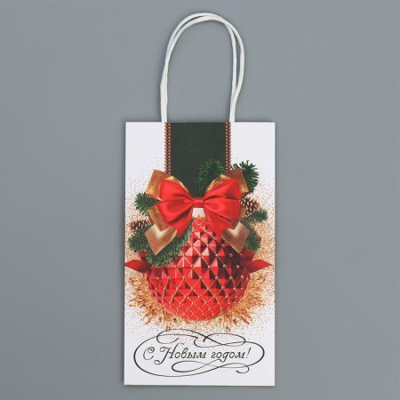 Package gift craft "Miracles", 12 x 21 x 9 cm, New Year-5