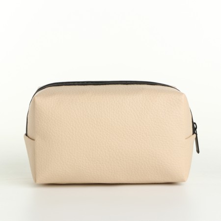 Lightning cosmetic bag, beige color-1