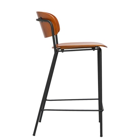 Semi -barbar stool TorFrid, 450 × 520 × 890 mm, nut color-2