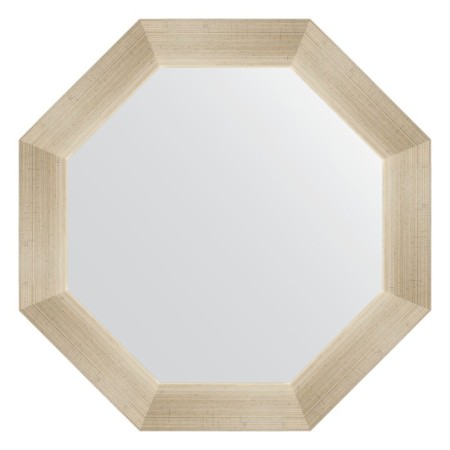 Mirror in the baguette frame, poisoned silver 59 mm, 50.4x50.4 cm