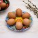 Glass stand for 6 eggs "Easter wreath", 18 x 18 cm
