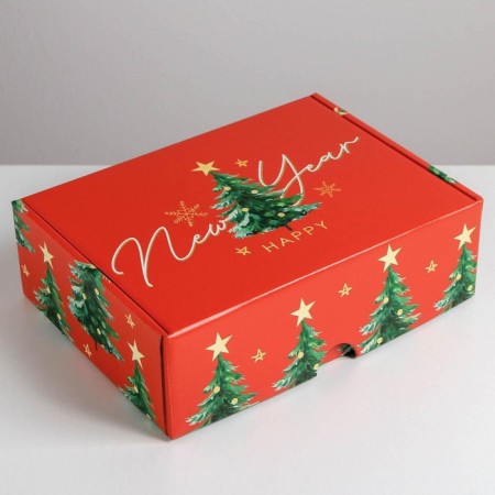 Folding box "Magic", 30.7 x 22 x 9.5 cm, New Year-1
