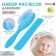 Baby comb + massage hair brush, from 0 months, MIX color